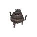 Dragon Head Pure Copper Antique-Style Ming-Qing Retro Home Indoor Living Room Vintage Incense Lingzhi Flower Sandalwood Burner_maomaolike.com