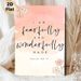 Bible Verse Psalm 139:14 Painting Poster, Soft Watercolor Style With Delicate Floral Accents Poster, Inspirational Religious Quote Decor For Bedroom_maomaolike.com