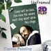 Shakespeare Themed Classroom Motivational Painting Poster, Witty Chalkboard-style Humorous Scene Poster, Lighthearted Reminder To Stay Alert In Class_maomaolike.com