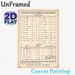 New American Phonography Alphabet Painting Poster, Vintage-style Retro Phonetics Chart Poster, Educational Phonetic Reference Ideal For Home Office_maomaolike.com