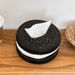 Simulated Oreo Cookie Creative Design Home Living Room Decoration Dining Table Tissue Box Unique Niche_maomaolike.com