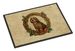 Otterhound Christmas Flowers Doormat Front Door Mat Indoor Outdoor Rugs For Entryway, Non Slip Washable Low Pile, 24H X 36W_maomaolike.com