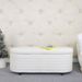 Modern Upholstered Storage Bench, End Of Bed Stool, For Living Room, Entryway, Bedroom_maomaolike.com