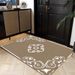 Living Room Rug,Large Rug,Oversized, Gold Leaves Design,Bedroom Rug,Soft And Thick, Machine Washable, Thickened Rug, Bedside Rug,Decorative Indoor Rug_maomaolike.com