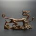 Animals Four Mythical Beasts Antique Collection Creative Pure Copper Vintage Blue Dragon White Tiger Vermilion Bird Xuanwu Pet Tea_maomaolike.com