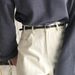 HOT Retro French PU Leather Belt for Women Unisex Buckle Female Jeans Waist Men Waistband Thin Belts 100cm_maomaolike.com