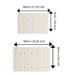Bathroom Mat Toilet Mat Shower Mat Entrance Rug Absorbent Non-Slip Mat Soft Quick-Dry Machine Washable_maomaolike.com