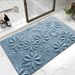 Bathroom Mat Toilet Mat Shower Mat Entrance Rug Absorbent Non-Slip Mat Soft Quick-Dry Machine Washable_maomaolike.com