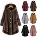 Women's Clothing fashion pleated printed lapel long sleeved shirt two piece suit_maomaolike.com