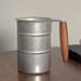Handle Snowflake Retro Industrial Style Beer Cup 304 Stainless Steel Water Cup Mug Outdoor Camping Cup_maomaolike.com