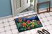 Colorado Rocky Mountain Columbine In Watercolor Doormat Front Door Mat Indoor Outdoor Rugs For Entryway, Non Slip Washable Low Pile, 24H X 36W_maomaolike.com