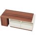 Extendable Coffee Table, Center Table With 2 Drawers And Reversible Tabletop_maomaolike.com