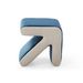 Modern Creative Upholstered Velvet Sofa Stool Kids Stool Shoe Bench Footrest Footstool Multifaceted Stool Ottoman Coffee Table Arrow Design Handicraft Decoration For Living Room Bedroom,BL/BE_maomaolike.com