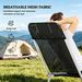 Folding Chaise Lounge Chair, Portable Tanning Chair With Adjustable Backrest, Pillow For Beach Poolside Patio_maomaolike.com