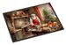 Cookies With Santa Claus Doormat Front Door Mat Indoor Outdoor Rugs For Entryway, Non Slip Washable Low Pile, 24H X 36W_maomaolike.com