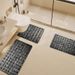 Bathroom Mat Toilet Mat Shower Mat Entrance Rug Absorbent Non-Slip Mat Soft Quick-Dry Machine Washable_maomaolike.com