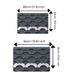 Bathroom Mat Toilet Mat Shower Mat Entrance Rug Absorbent Non-Slip Mat Soft Quick-Dry Machine Washable_maomaolike.com