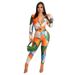Women's clothing supply sexy printed fashion suit pants_maomaolike.com