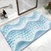 Bathroom Mat Toilet Mat Shower Mat Entrance Rug Absorbent Non-Slip Mat Soft Quick-Dry Machine Washable_maomaolike.com