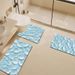 Bathroom Mat Toilet Mat Shower Mat Entrance Rug Absorbent Non-Slip Mat Soft Quick-Dry Machine Washable_maomaolike.com