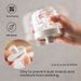 VANFOLA Glass Spice Jar, Household Kitchen Seasoning Container, Elegant Salt & Condiment Storage Bottle_maomaolike.com