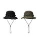 Hot Sale 2024 New Pocket Design Trend Retro Street Function Bucket Hat Men and Women Drawstring Adjustable Big Eaves Sunshade_maomaolike.com