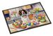 Decorating Easter English Springer Spaniel Doormat Front Door Mat Indoor Outdoor Rugs For Entryway, Non Slip Washable Low Pile, 24H X 36W_maomaolike.com
