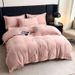 New Warm Milk Velvet Four-Piece Set Radiant Disc Shadow Thickened Bowknot Embroidered Bed Sheet Duvet Cover Full Matte Wholesale_maomaolike.com