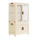 Installation-free Transparent Box Household Folding Wardrobe Clothes Quilt Organizing Artifact Children's Toy Storage_maomaolike.com