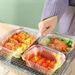 Tin Rectangular Disposable Meal Packaging Barbecue Baking, Strong Leak Proof, Unbreakable, Aluminum Foil Box, Thickened_maomaolike.com