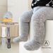 Girls' Pantyhose Autumn/winter New Type A With Velvet Thickened Warmth Children's Conjoined Baby Socks Baby Leggings_maomaolike.com