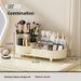 Rotatable Non-Punch Skincare Extra Large Storage Box Cream Style Desktop Large Capacity Storage Rack_maomaolike.com