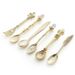 Vintage Mini Coffee Spoons Suit For Coffee Fruit Dessert_maomaolike.com
