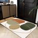 Living Room Rug Large Size Gorgeous Gold Frame Design Bedroom Rug Plush Thickened Machine Washable Thickened Underlay Interior Decorative Rug_maomaolike.com