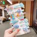 Unisex Kids Quicksand hair clip Hair accessories for girls cartoon don't hurt bangs broken hair clip for girls sweet little clip_maomaolike.com