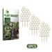 Yegbong Garden Plant Trellis, Home Wooden Geometric Molding Decorative Support Flower Arrangements Climbing Pergola_maomaolike.com