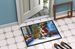 Australian Cattle Dog And Santa Claus Doormat Front Door Mat Indoor Outdoor Rugs For Entryway, Non Slip Washable Low Pile, 24H X 36W_maomaolike.com