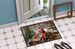 Cookies With Santa Claus Weihnachtsmann Doormat Front Door Mat Indoor Outdoor Rugs For Entryway, Non Slip Washable Low Pile, 24H X 36W_maomaolike.com