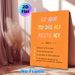 French Confidentiality Rule Painting Poster, Warm-toned Typographic Poster With Colorful Text & Stars, Clear Privacy Guideline Reminder, Ideal For_maomaolike.com