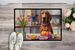 Decorating Easter Redbone Coonhound Doormat Front Door Mat Indoor Outdoor Rugs For Entryway, Non Slip Washable Low Pile, 24H X 36W_maomaolike.com