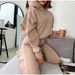 Women's Clothing autumn and winter new hooded sweatshirt casual sports suit_maomaolike.com