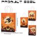 12Pcs Gift Bags With Handle 4 Designs Paper Bags Candy Goodies Cookie Bags Snacks Gift Wrapping Bag For Holiday Party Favor Supplies_maomaolike.com