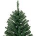 8' Tall Unlit Slim Fir Artificial Christmas Tree With Realistic Branches, And 1168 Tips, Green_maomaolike.com
