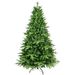 6FT PE/PVC Mixed Automatic Christmas Tree With Lights Xmas Decoration Light Up Holiday Season_maomaolike.com