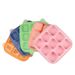 Silicone Toddler Baby Rice Mold Grade 9-Linked Bear Food Supplement Grinding Tool Steamed Cake_maomaolike.com