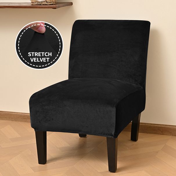 New Cross-border Elastic Silver Fox Dustproof, Universal European And American Velvet Stool Chair Cover, Summer Dropshipping_maomaolike.com