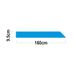 12 Pack Blue Blank (Plain) Satin Sash Party Accessory For Party,Wedding Decorations And DIY - Design Your Own Sash (Blue)9.5cm*160cm_maomaolike.com