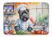 Bouvier Des Flandres The Chef Memory Foam Kitchen Mat Machine Washable Anti-Fatigue Mat Cushion Comfort Bath Mat Or Kitchen Rug_maomaolike.com