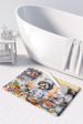 Tibetan Terrier The Chef Memory Foam Kitchen Mat Machine Washable Anti-Fatigue Mat Cushion Comfort Bath Mat Or Kitchen Rug_maomaolike.com