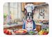 Boston Terrier The Chef Memory Foam Kitchen Mat Machine Washable Anti-Fatigue Mat Cushion Comfort Bath Mat Or Kitchen Rug_maomaolike.com